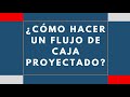 💲COMO HACER UN FLUJO DE CAJA PROYECTADA [ BIEN EXPLICADO]