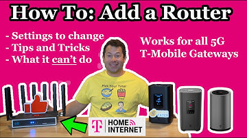 ✅ How To Add A Router To T-Mobile Home Internet 5G Gateways - Tips and Tricks
