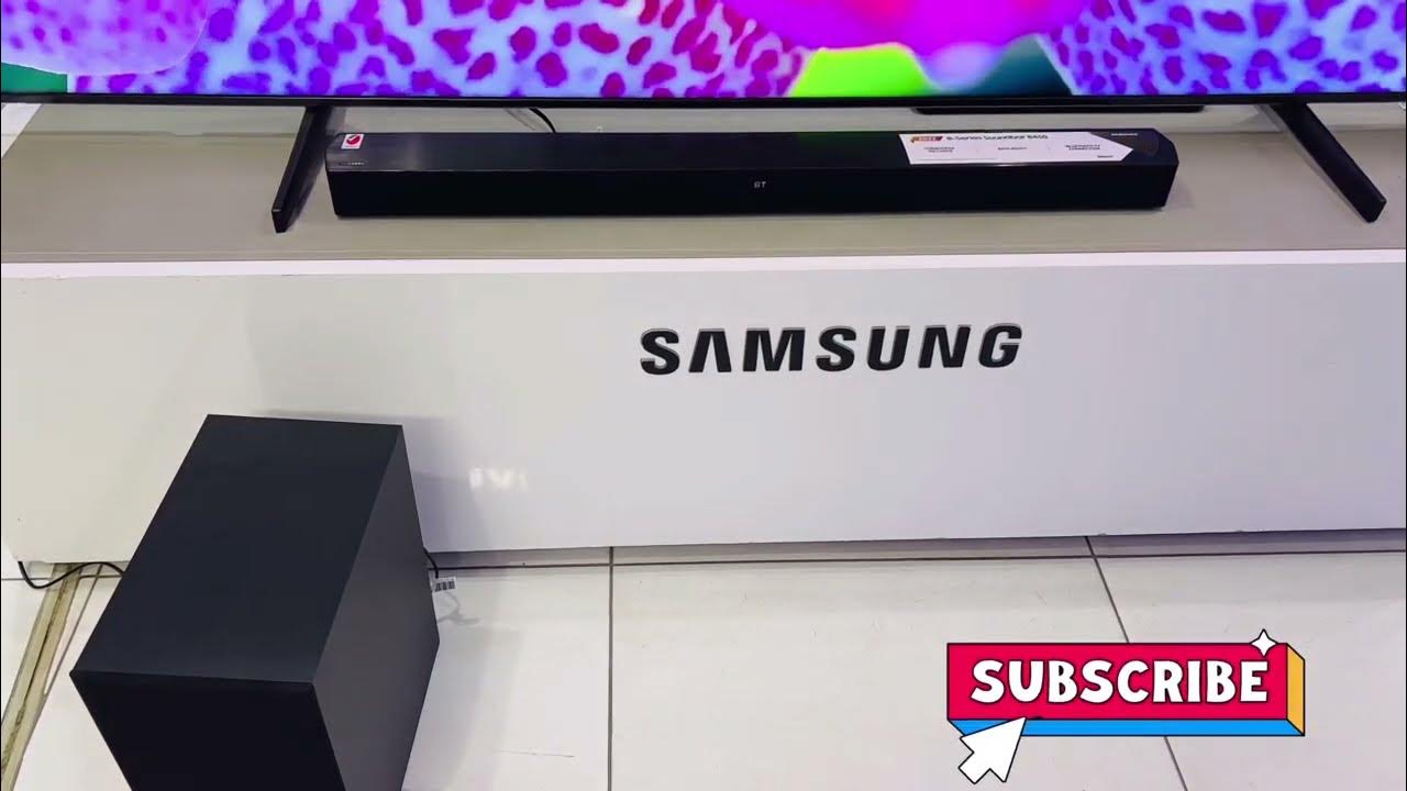Samsung sound bar B450 2022 تجربة الصوت سامسونج سوند بار دولبي أوديو