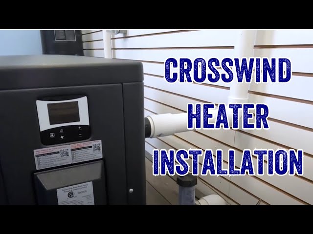 Raypak Crosswind 65-I Pool Heater Installation - YouTube