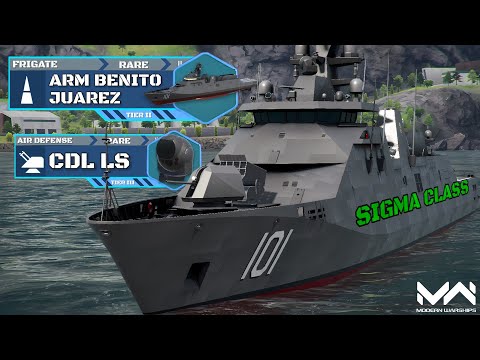 Mexican SIGMA Class Frigate! ARM Benito Juarez Quick View and Gameplay | Modern Warships