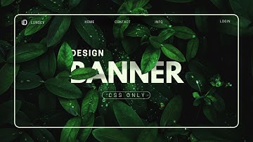 Design Responsive Banner Image using HTML CSS Only | CSS Tutorial