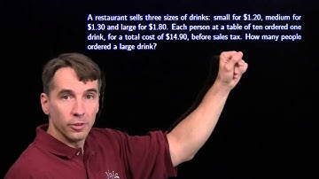 Mini #55 - Algebraic Equations from Word Problems