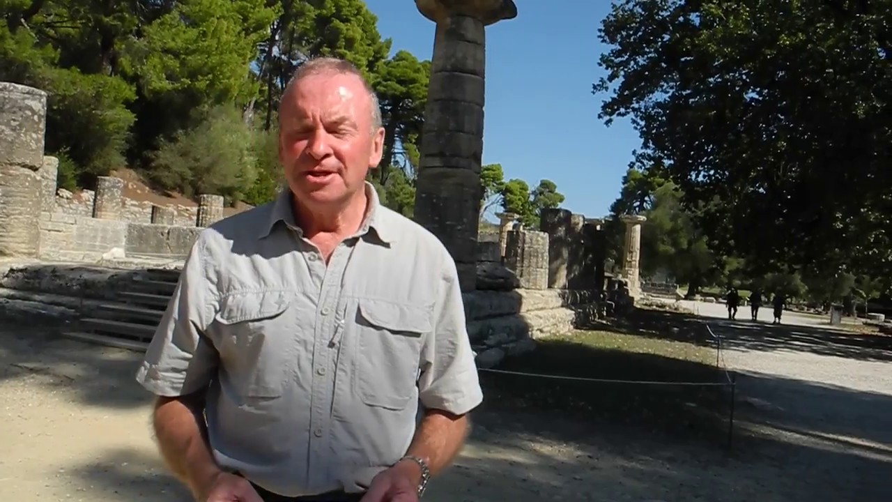 The site of the first Olympic Games at Olympia, Greece