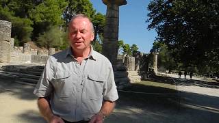 The site of the first Olympic Games at Olympia, Greece