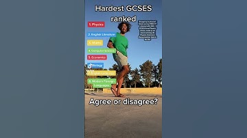 Hardest GCSEs ranked #gcse #gcses #resultsday2022 #resultsday #shorts