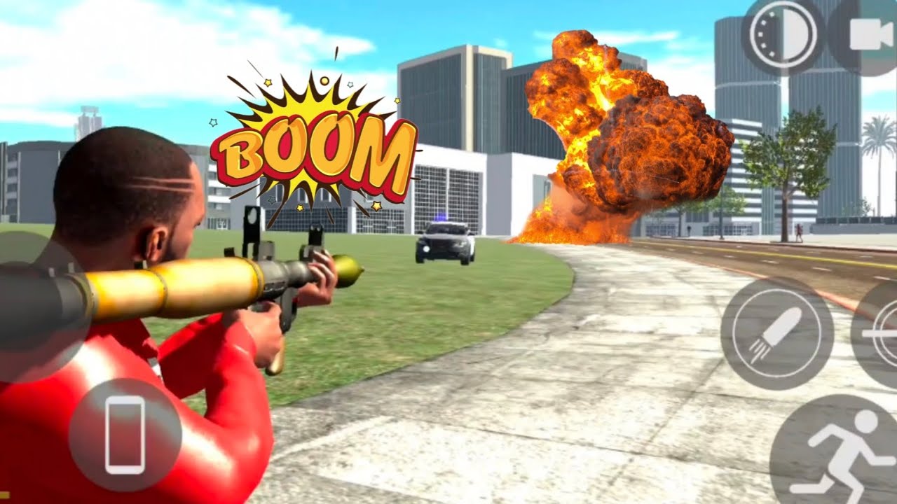 CJ ne police gaadi ko blast kar diya - Sujan Gaming