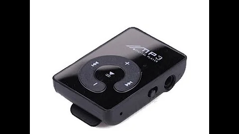 Unparceling mini clip mp3 player new sporty mirror design