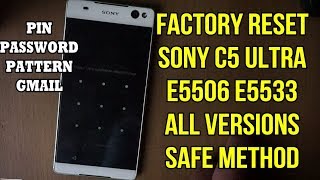 Hard reset sony xperia c5 ultra e5506 e5533 e5553 e5563 safe new method screenshot 3