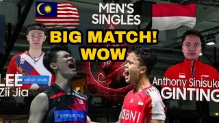 BIG MATCH! SENGIT! Lee Zii Jia vs Anthony Ginting | WOW! Sejarah Pertemuan