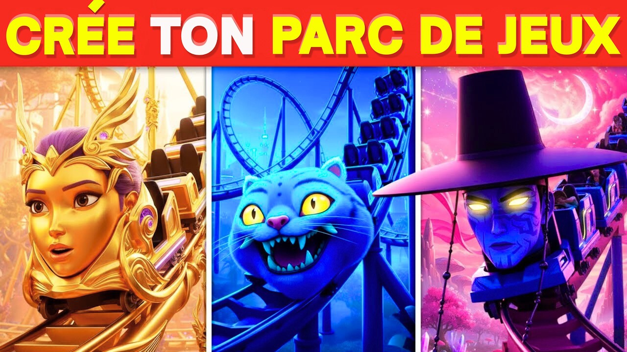 Construis le PARC D’ATTRACTIONS de tes RÊVES 🎢🔥dans ce quiz K-pop Demon Hunters ! 😈🎶