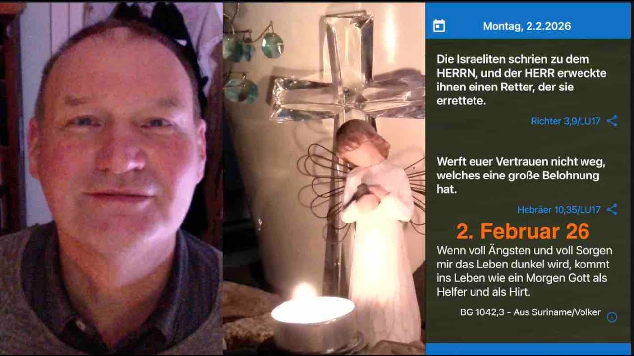 Gedanken zur Herrnhuter Tageslosung am 2. Februar 2026