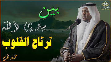 تلاوة خاشعة تشرح الصدر وتريح القلب بصوت القارئ #مختار_الحاج #راحة_نفسية #قرآن_كريم