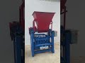 Hand Operated Concrete Brick Press The Easiest Way to Build Your Own House #smallblockmachine