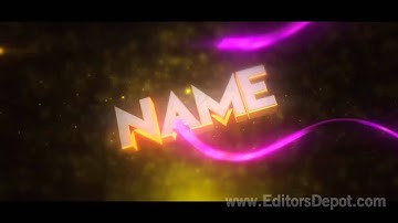FREE Colourful 3D Synced Intro Template: After Effects & Cinema 4D