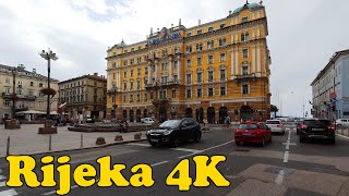 Rijeka Croatia Walking Tour [4K]