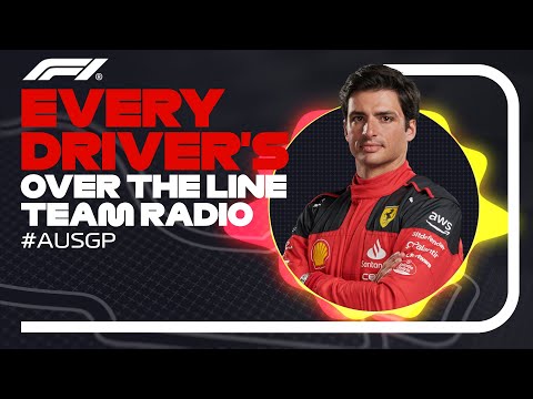 Every Driver's Radio At The End Of Their Race | 2023 Australian Grand Prix