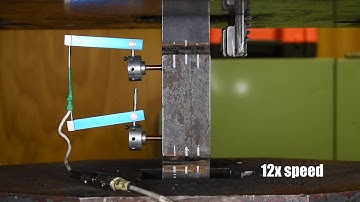 Weld Shear Specimen Test