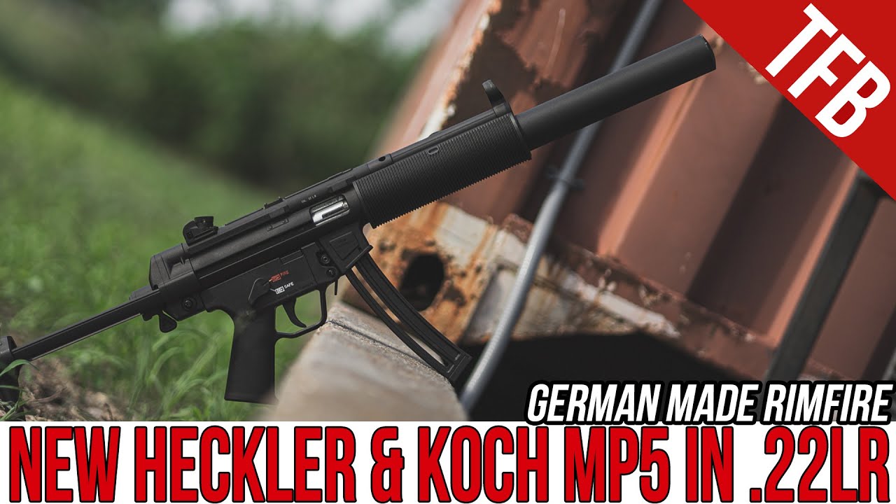 HKs Latest MP5 The NEW 22LR MP5 Rifle and Pistol