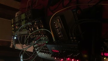 Make Noise Strega, 0-CTRL, Moog Grandmother, Erica Synths LXR-02, Korg Volca Drum, Field Recording