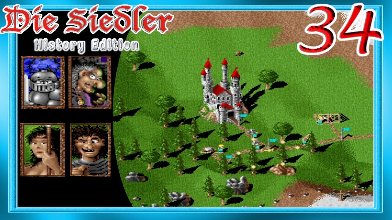 Die Siedler 1 [Mission 9|2020]#34 Im Schutz der Berge |gameplay deutsch|Retro