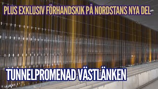 Tunnelpromenad i Västlänken – Exklusiv Förhandstitt på Nya Nordstan | Göteborgs Största Projekt!