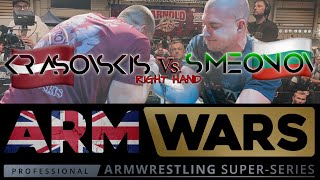 Vlad The Destroyer Krasovskis Vs. Bozhidarsuperstar Simeonov -At Arm Wars Reality Check- Right
