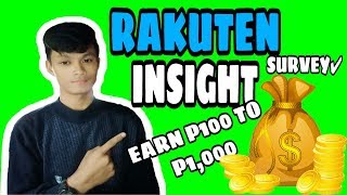 Rakuten Insight Survey Earn P100 to P1,000 | 100% FREE screenshot 5