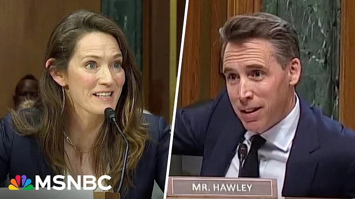 'Schooled': Law professor (and Chris' wife) torches Josh Hawley in legal smackdown