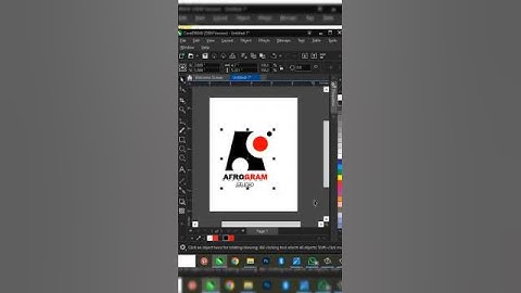 how to do  this logo design using Coreldraw#short #logoquiz