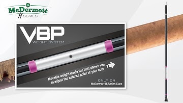 McDermott H-Series Pool Cues