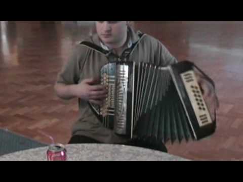 Phillip on "Peaver" diatonic button accordion