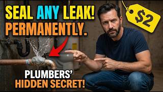 They Charge Hundreds… This $2 Clay Fixes Leaks for Good