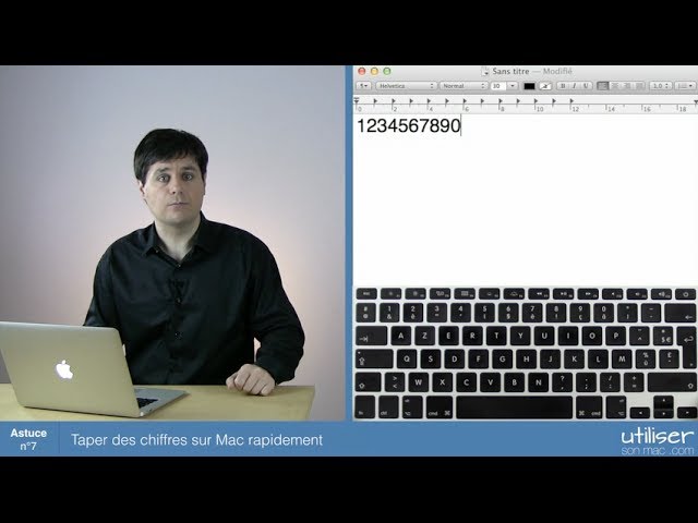 Astuce 7 Taper Des Chiffres Sur Mac Rapidement Youtube