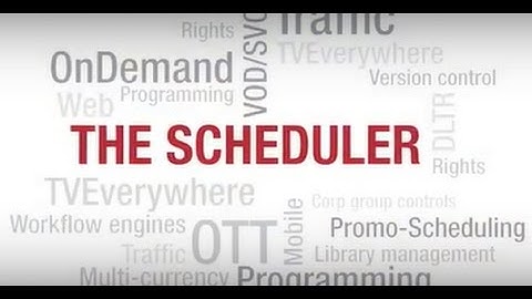 BroadView Software Version 8.0 - Replacing Schedules