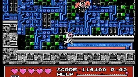 Samurai Pizza Cats (NES/ FC) [Translated] Playthrough Part 3 - Stages 8 ~ 11