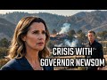 Desperate Woman Runs Up on Governor Newsom on California Fires