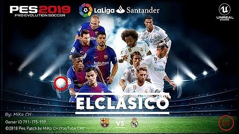 PATCH PES 2019 MOBILE V3.1.2 NO ROOT//ELCLASICO