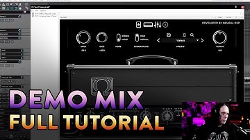 I MIXED A DEMO SONG ON STREAM! HERE