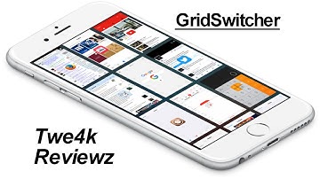 GridSwitcher - Show app switcher in a grid - iOS 8 Jailbreak Cydia Tweak