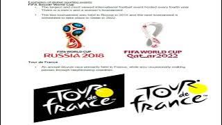 Tourism Grade 12|| Global Events