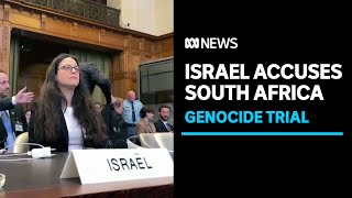 Israel accuses South Africa of false claims at International Court of Justice | ABC News
