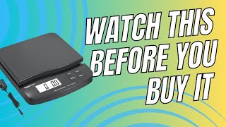 Amazon Basics Digital Tabletop Postal Scale (65 lb Capacity)