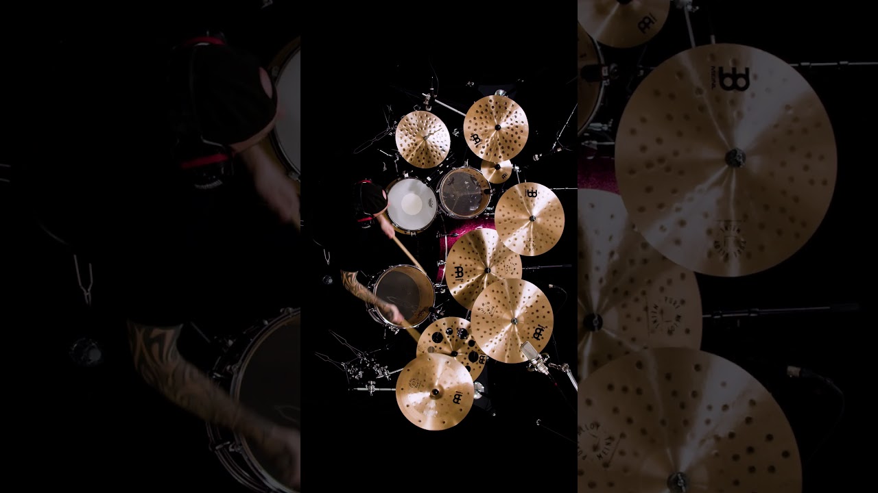 Pure Alloy Extra Hammered Demo w/ Miles McPherson "Hindsight" #shorts #meinlcymbals #drumming #meinl