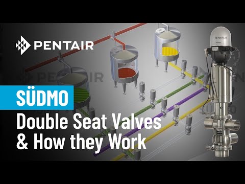 Double Seat Valve Südmo DSV Complete - Pentair