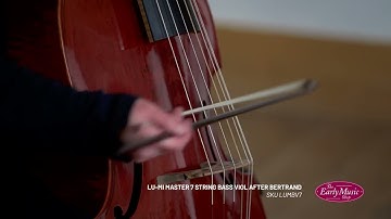 Lu-Mi Master 7 String Bass Viol after Bertrand
