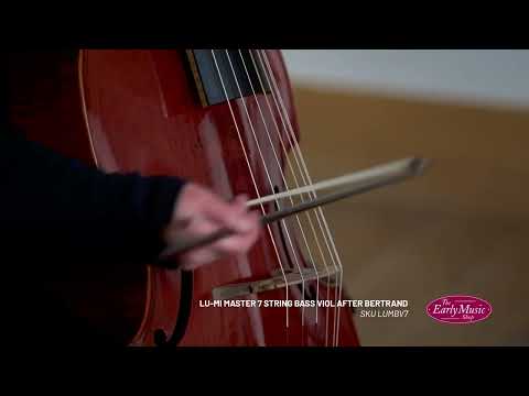 Lu-Mi Master 7 String Bass Viol after Bertrand