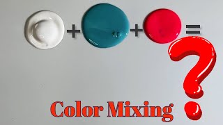 Guess the final color | satisfying video | Art video | Color Mixing video |Paint Mixing Video