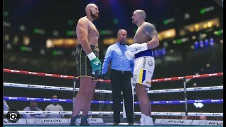Undisputed Boxing Game | Tyson Fury vs Oleksandr Usyk | The pair of unbeaten champions | 🥊😁🥊 | 😺vs🤴