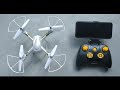 Best camera drone HD 1080p Quadcopter aircraft one-touch landing / takeoff WIFI transmission